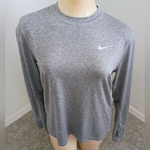Nike Running Sports Dry-Fit Long Sleeve T-Shirt